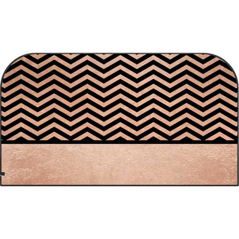Rose Gold Chevron Split Nintendo Switch 2 (2025) with Joy-Con Skin